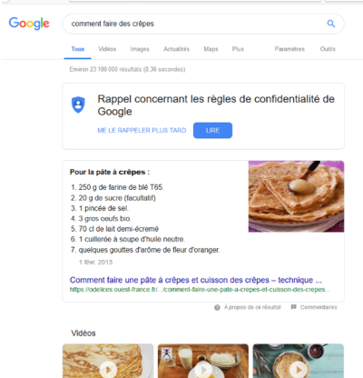google crepes